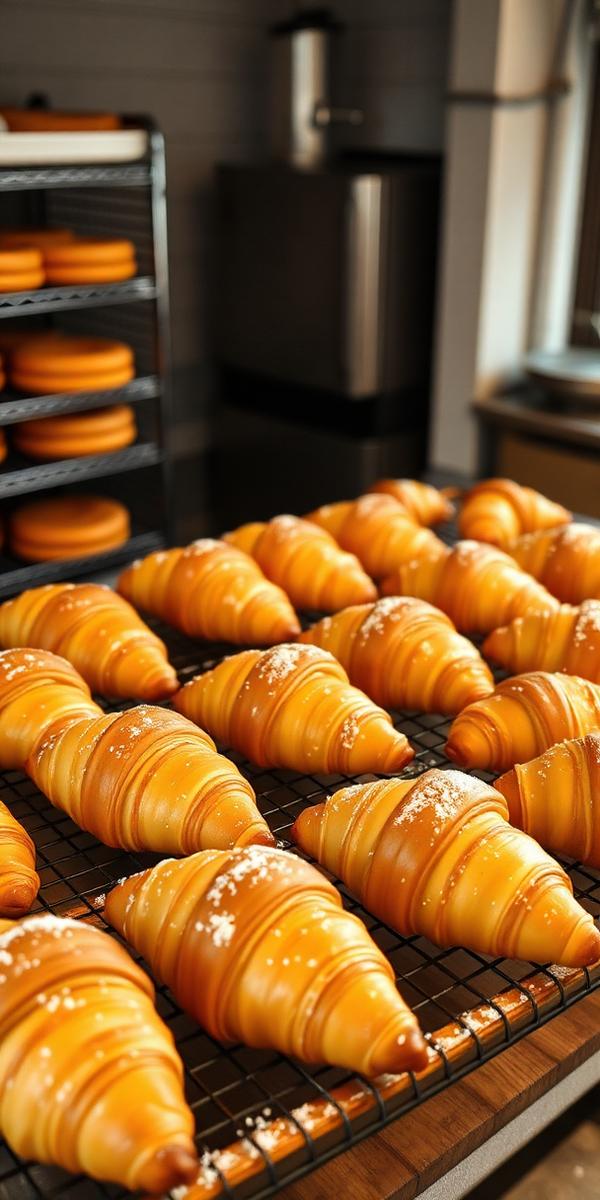 Fresh pastries from the Kami bakery