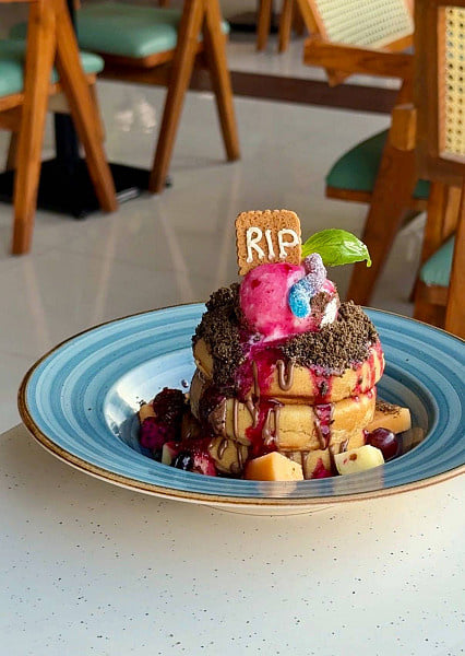 Nightmare On Berry Street Pancakes at Kami Hyderabad